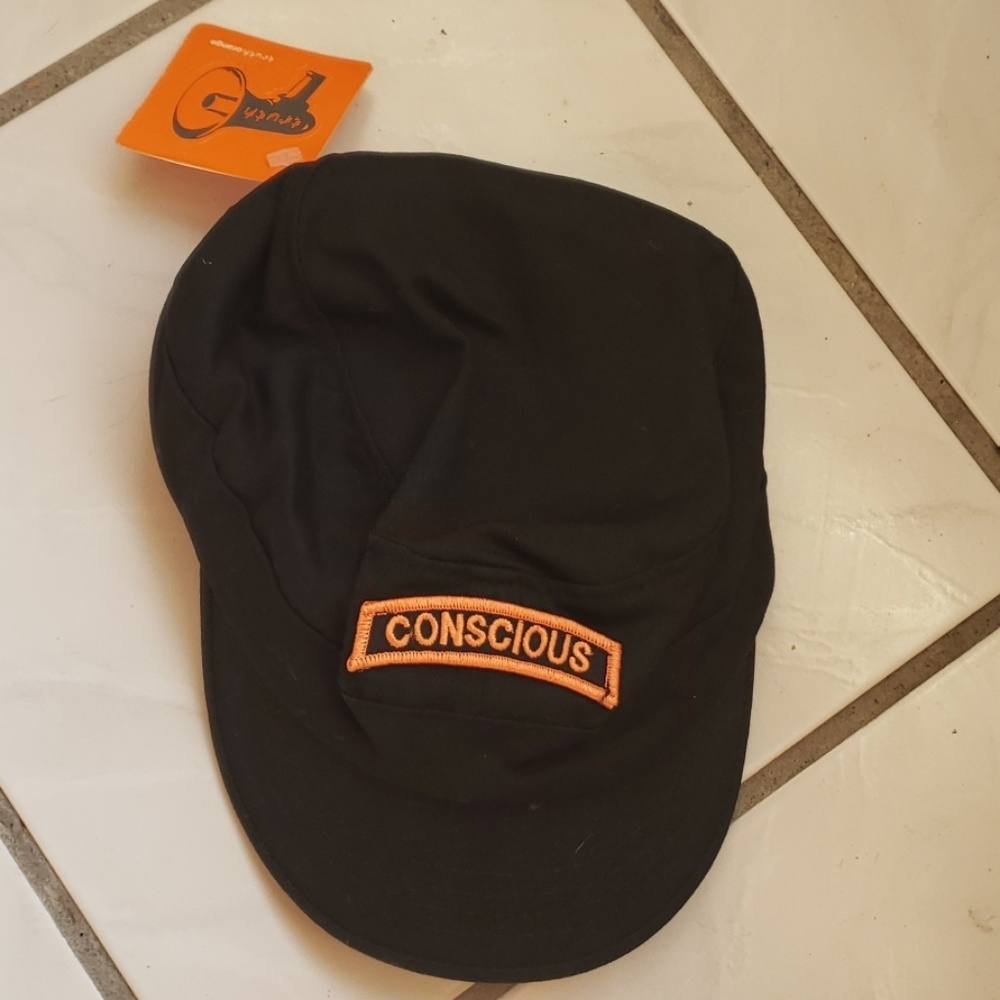Rare old school punk rock "conscious" hat